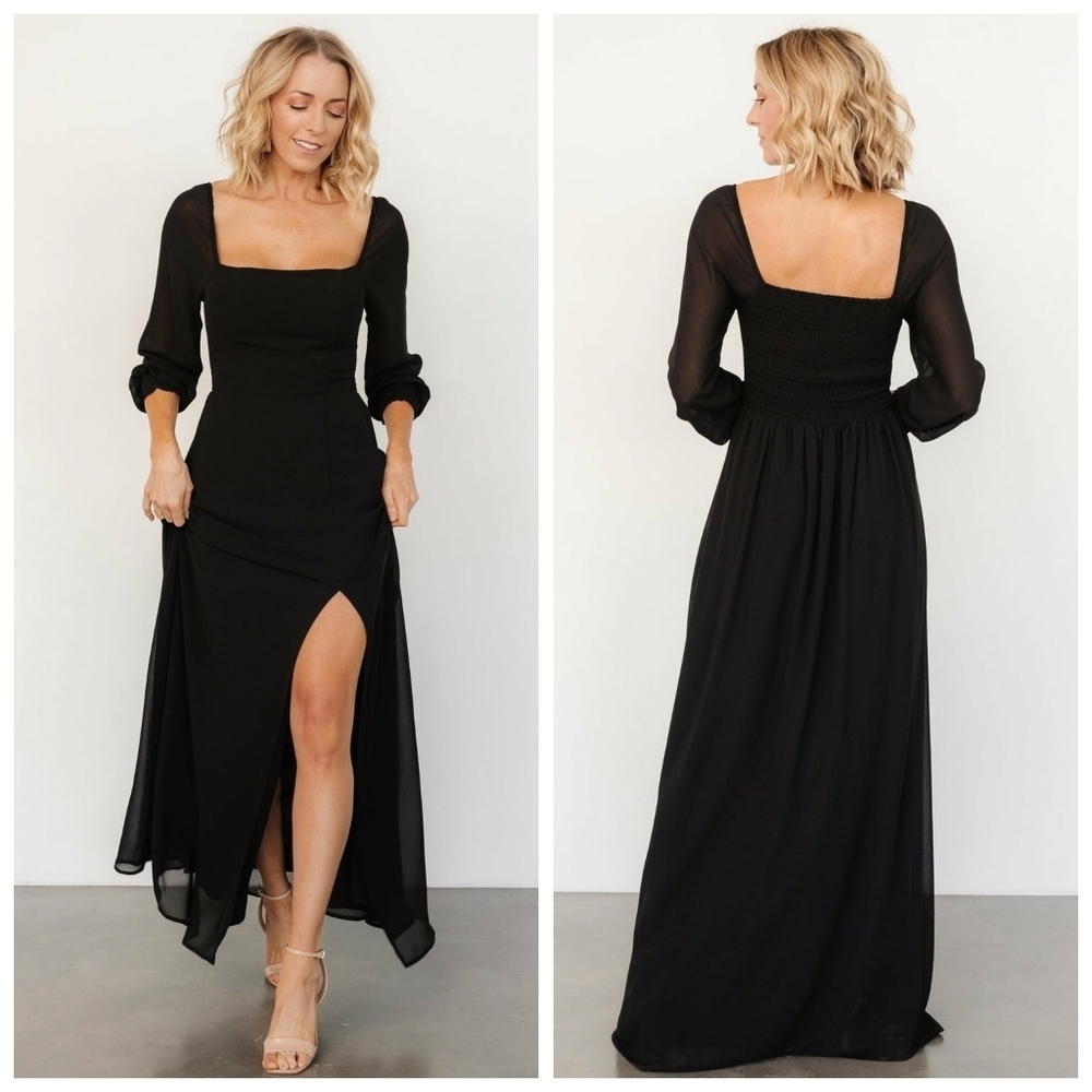Baltic Born Giselle Black Maxi Dress
